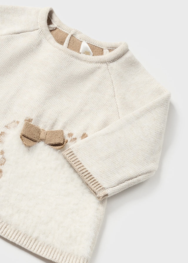 Conjunto jersey tricot y leotardo