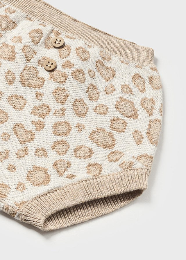 Conjunto jersey tricot y leotardo