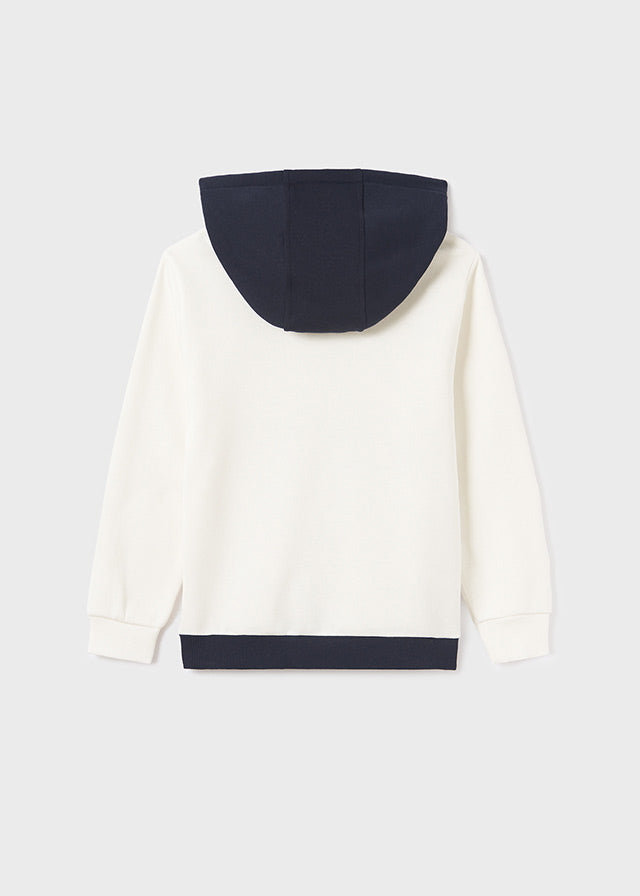 Sudadera contrastes