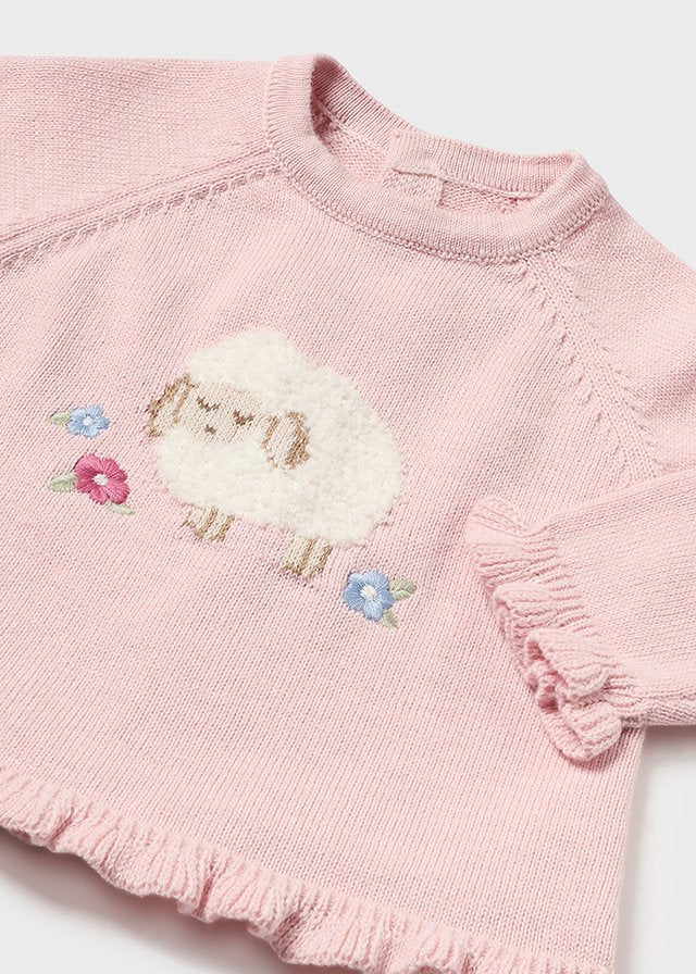 Conjunto jersey tricot braguita y leotardo