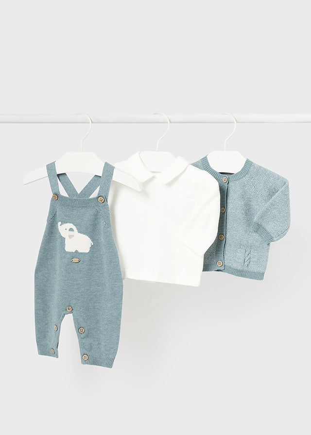 Conjunto peto tricot