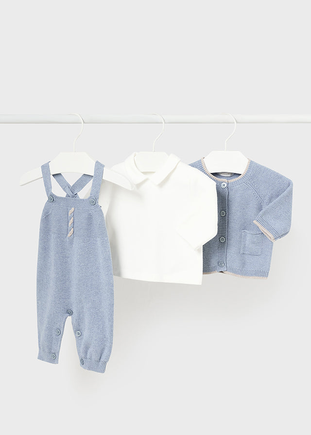 Conjunto peto tricot