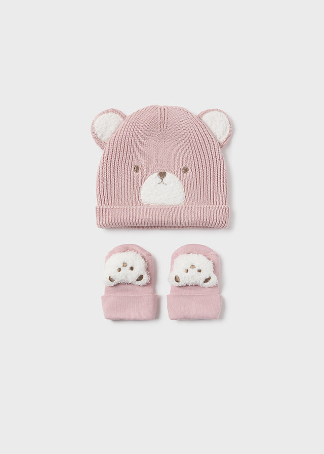 Set de gorro y calcetines manoplas