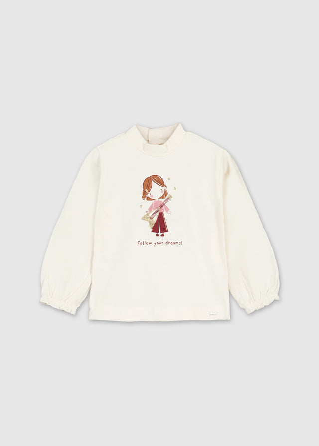 Camiseta semicisne