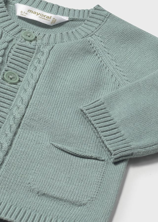 Conjunto pantalón corto tricot