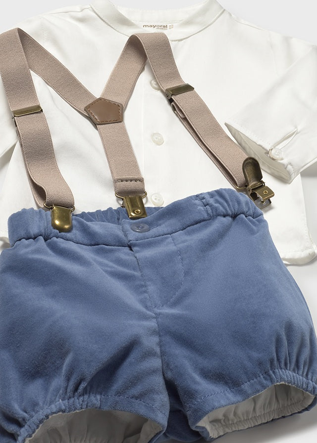 Conjunto peto y camisa