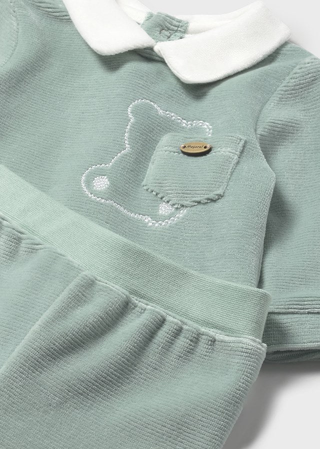 Conjunto polaina con cuello