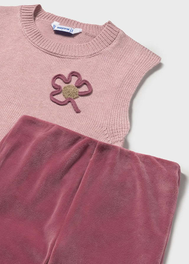Conjunto con chaleco