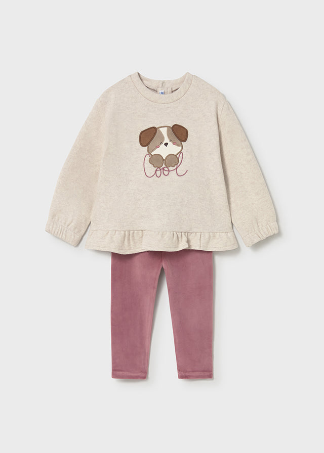 Conjunto de sudadera y legging