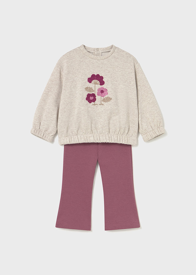 Conjunto de sudadera y legging