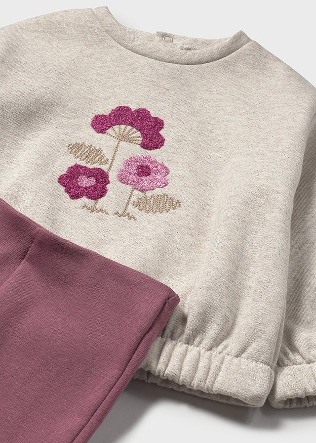 Conjunto de sudadera y legging