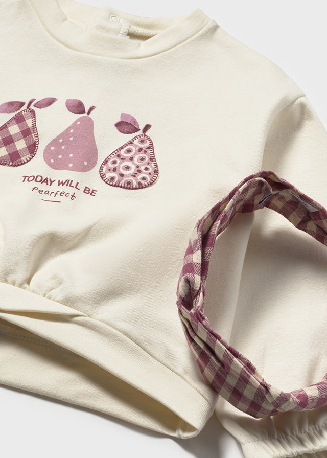 Conjunto sudadera y falda