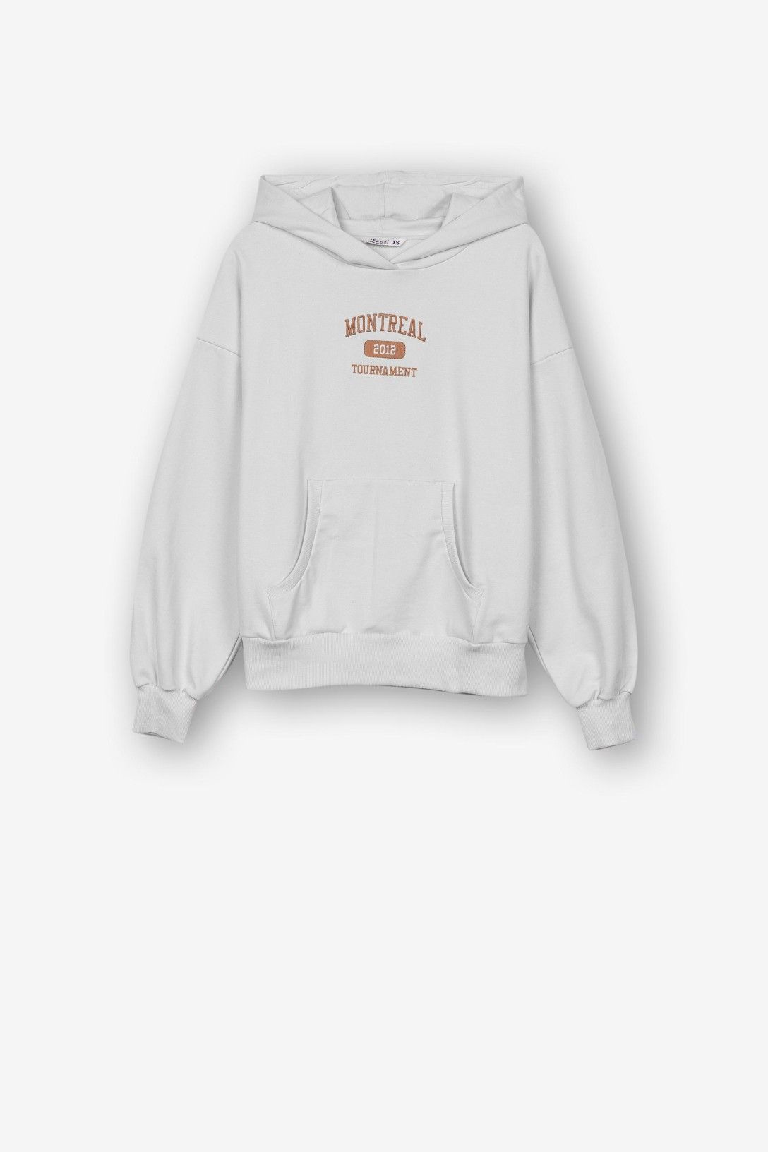 Sudadera Con Capucha Shorty Beig
