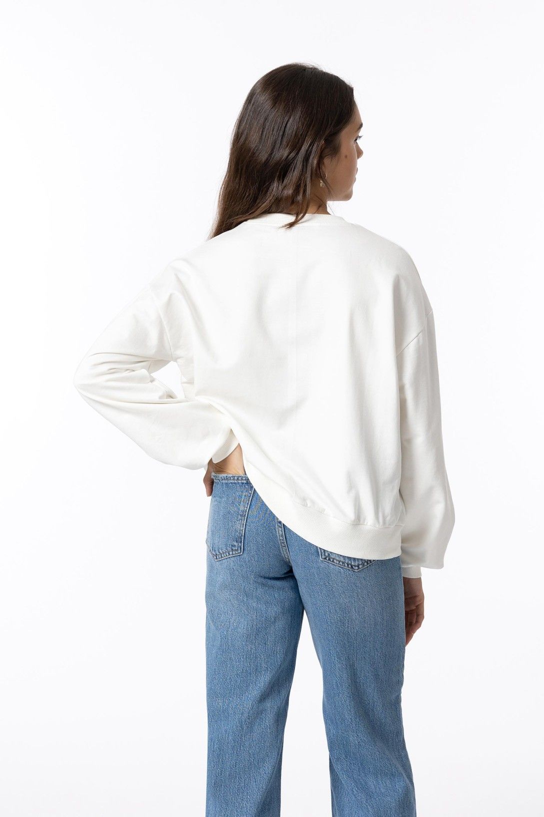 Sudadera Blanca Zuka