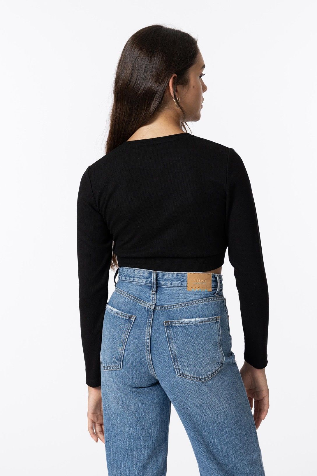 Camiseta Manga Larga Mosca Negra
