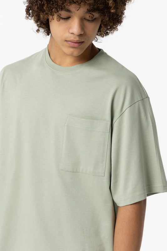 Camiseta manga corta verde