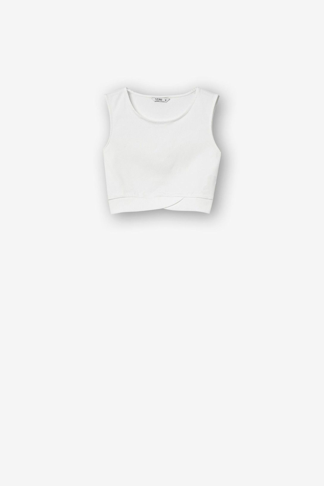 Top Blanco Canalé