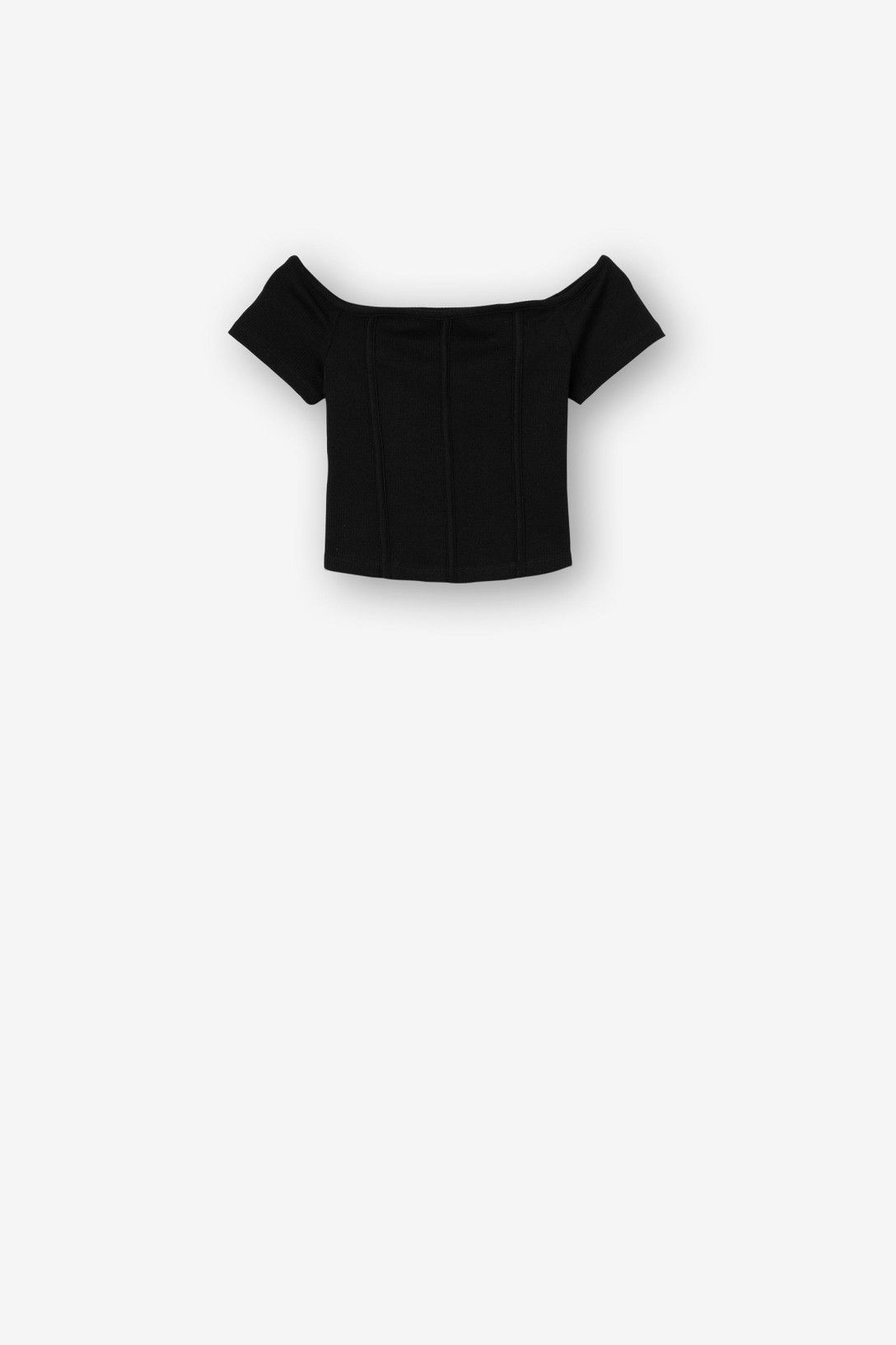 Camiseta canalé.