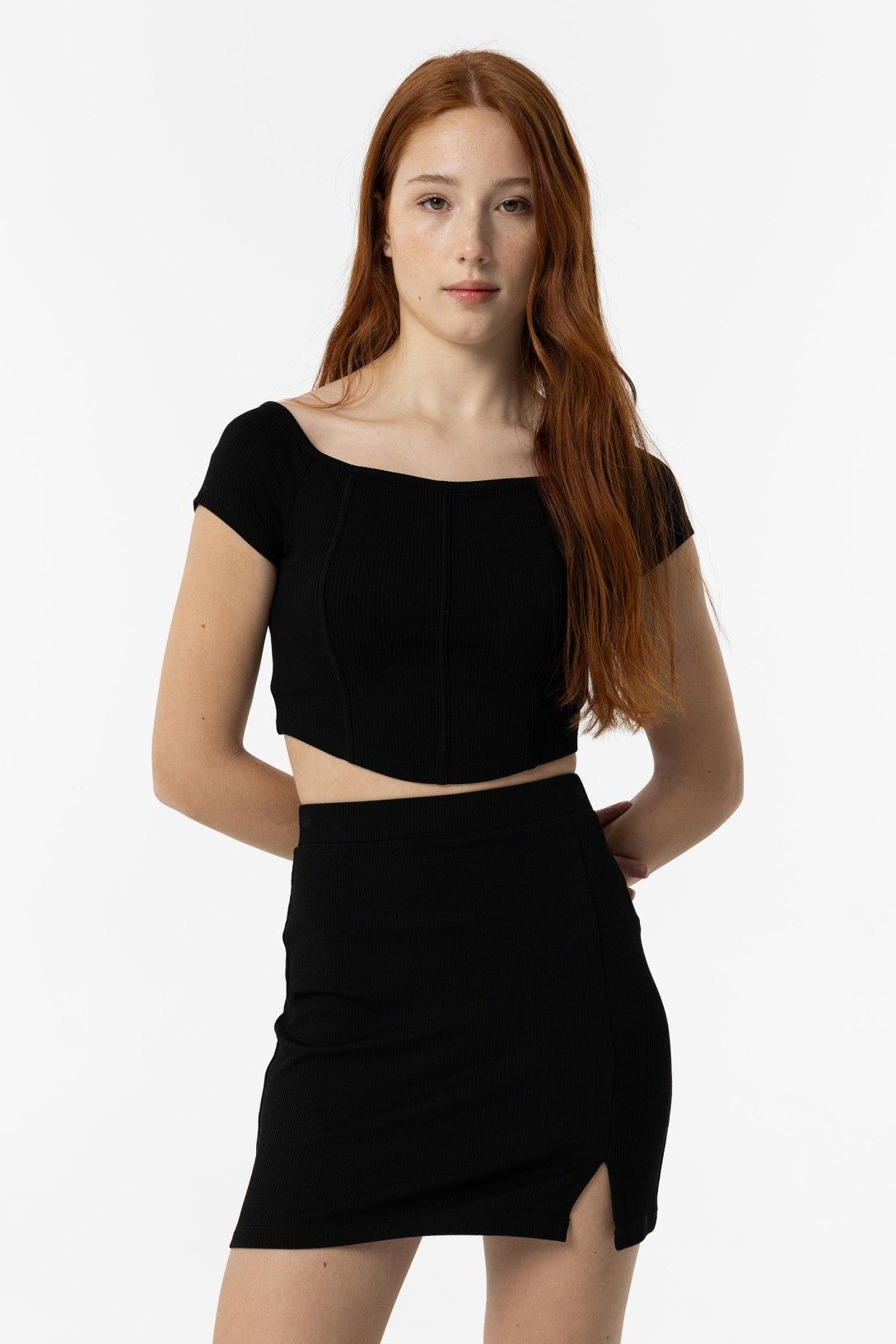 Camiseta canalé.