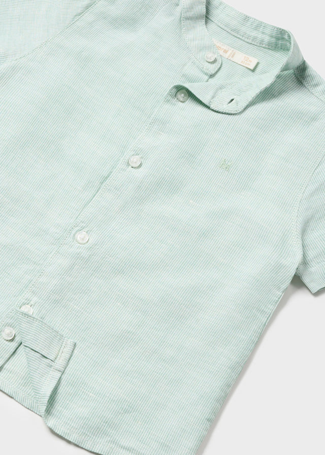 Camisa cuello mao