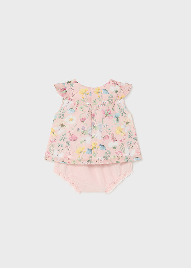 Conjunto vestir short tricot