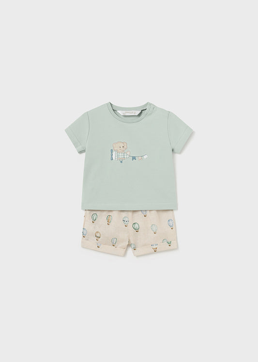 Conjunto Pantalón corto y camiseta