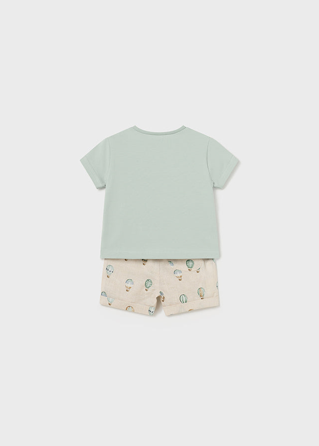 Conjunto Pantalón corto y camiseta