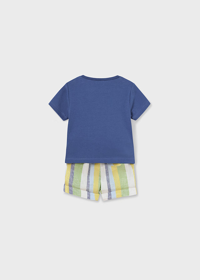 Conjunto pantalón corto y camiseta