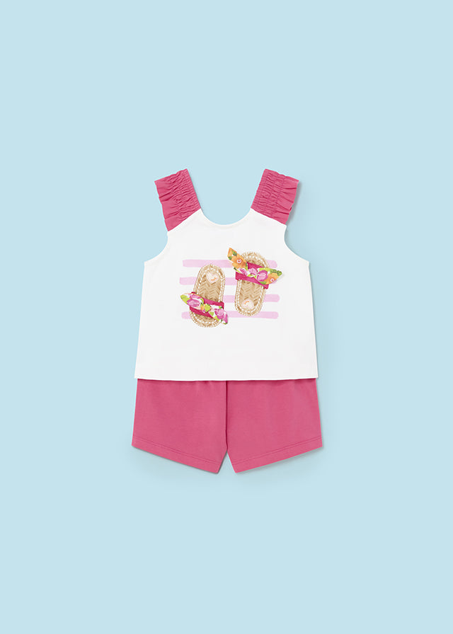 Conjunto short y camiseta