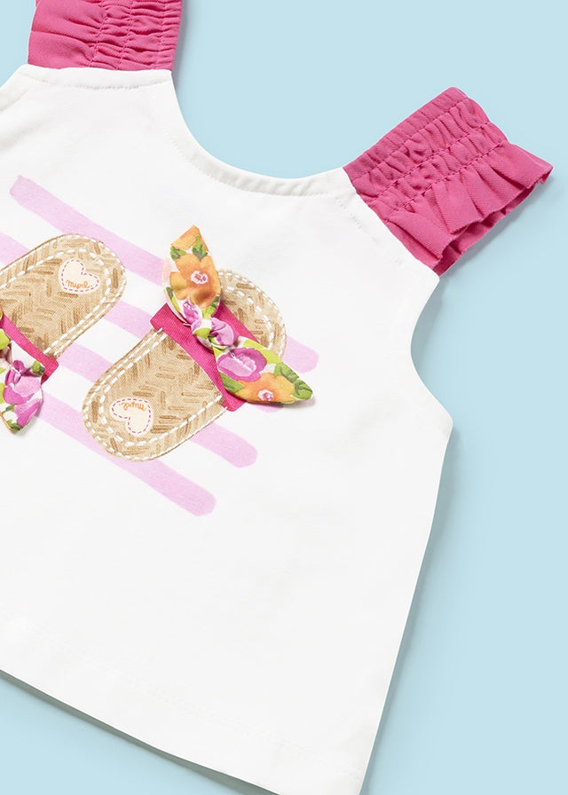 Conjunto short y camiseta