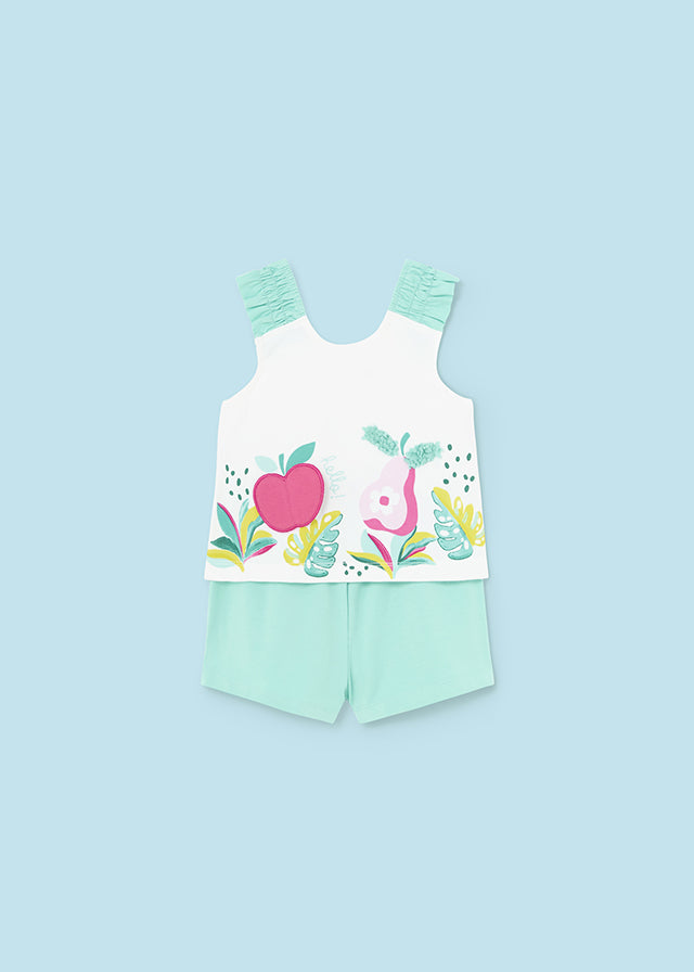 Conjunto short y camiseta