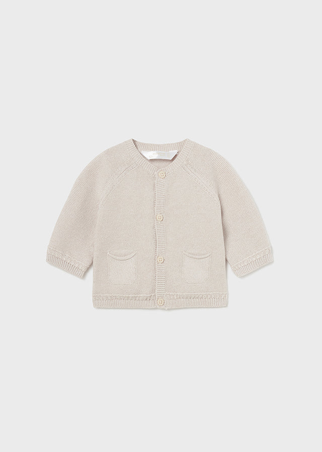 Cardigan tricot lino