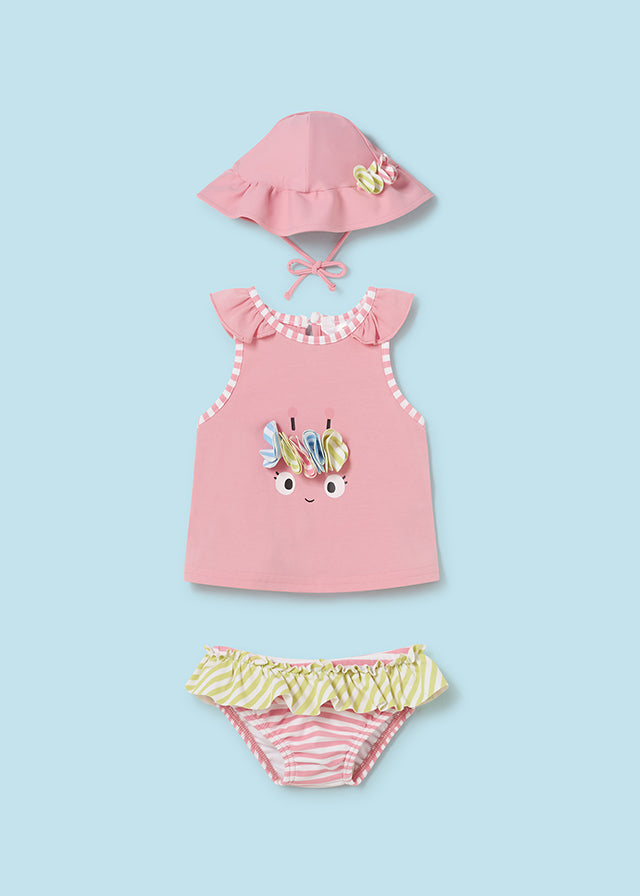 Conjunto baño y gorro