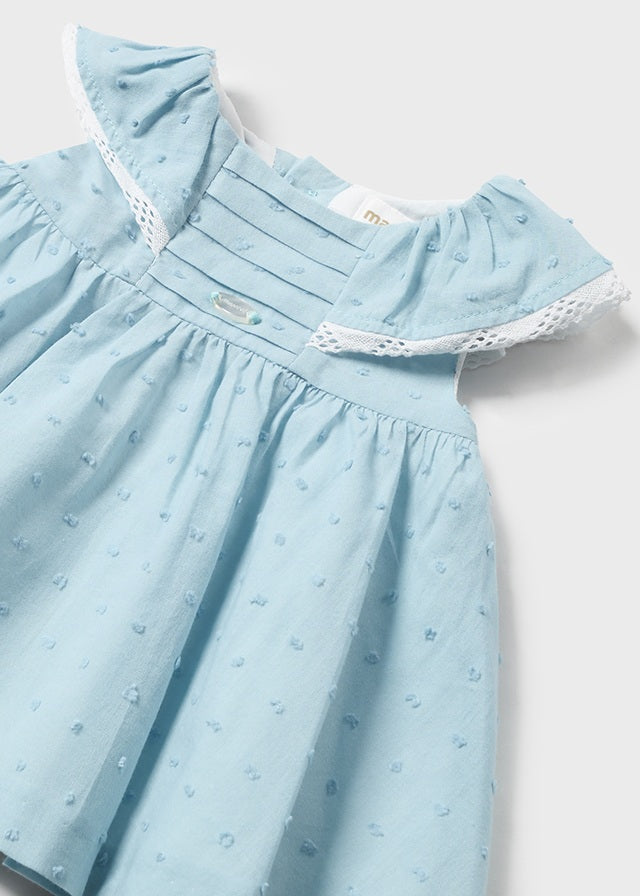 Vestido plumeti con braguita