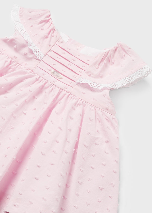 Vestido plumeti con braguita