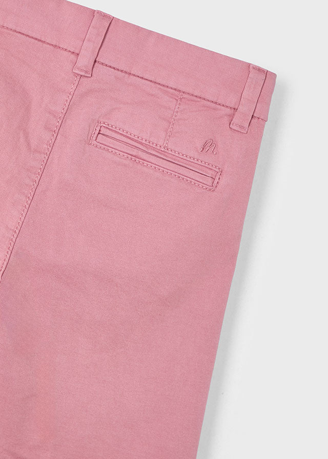 Bermuda chino rosa
