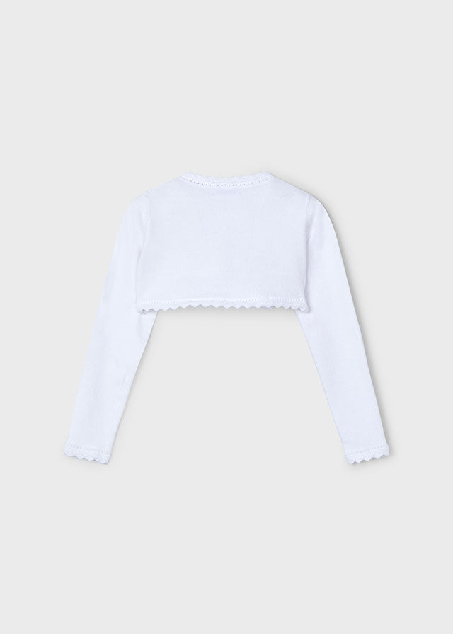 Bolero color blanco