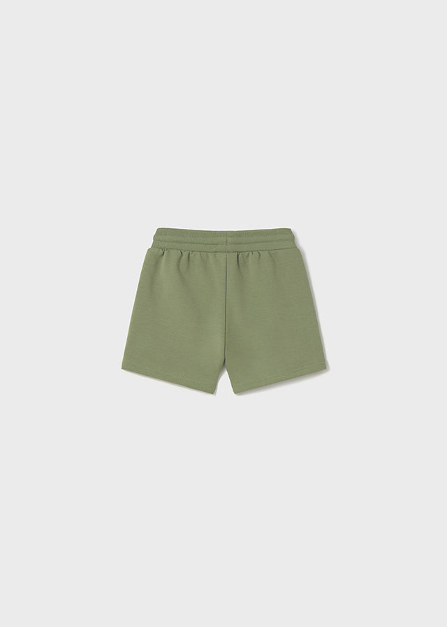 Bermuda algodón color verde