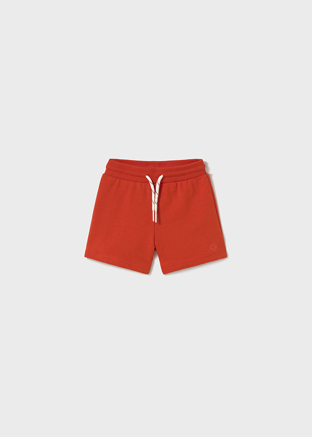 Bermuda algodón color rojo