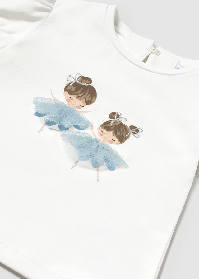 Camiseta bailarinas