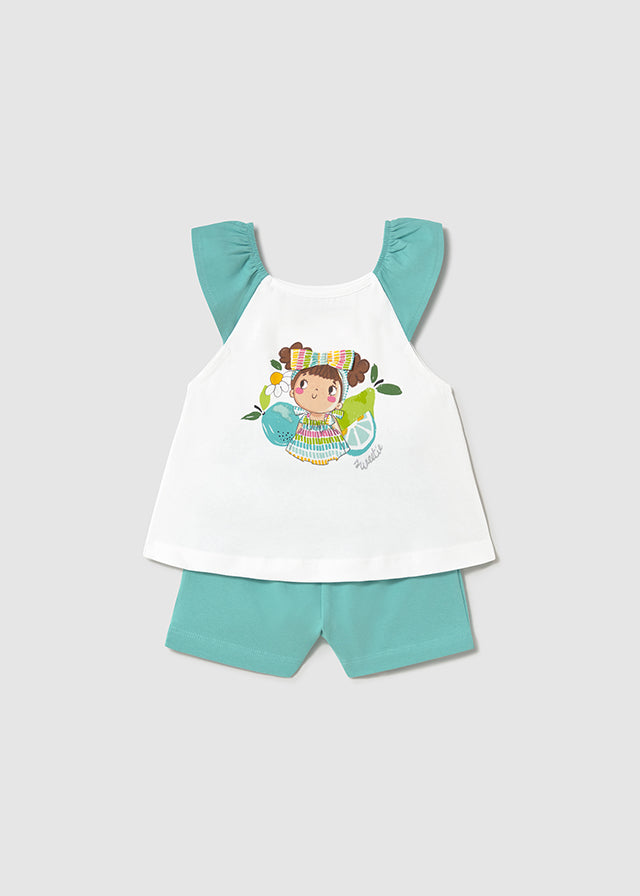 Conjunto de algodón de 2 piezas