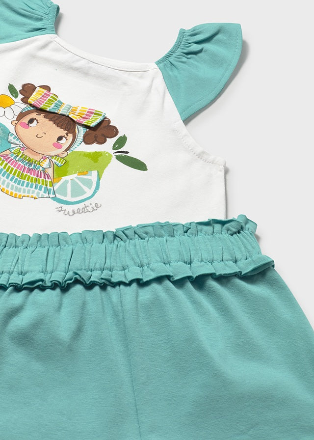 Conjunto de algodón de 2 piezas