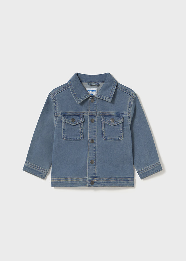 Cazadora soft denim
