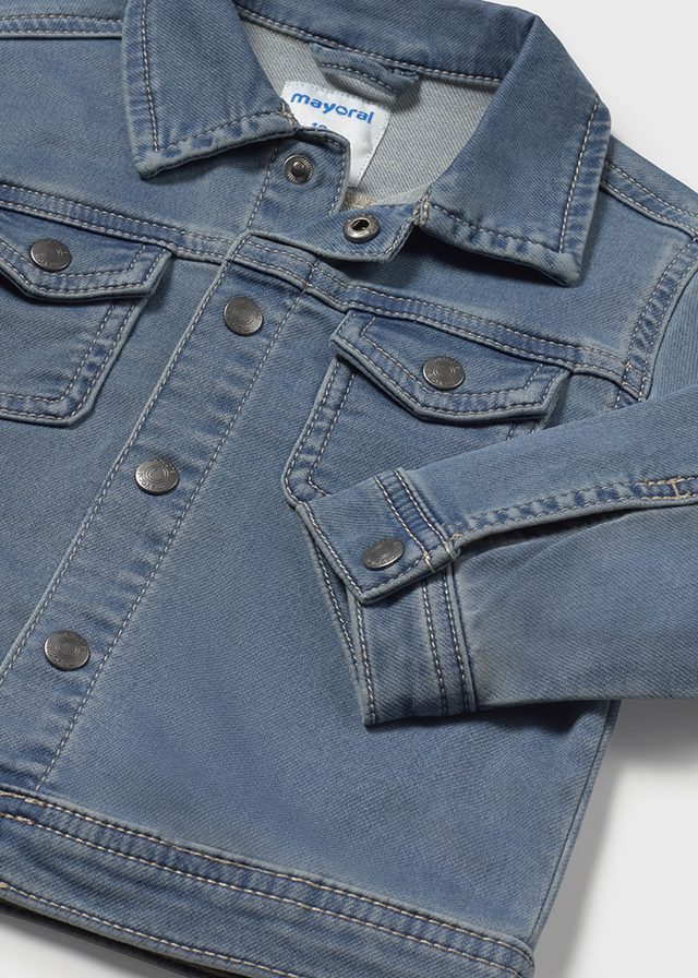 Cazadora soft denim