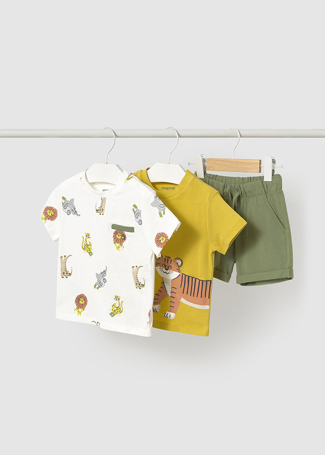 Conjunto de 3 piezas de algodón