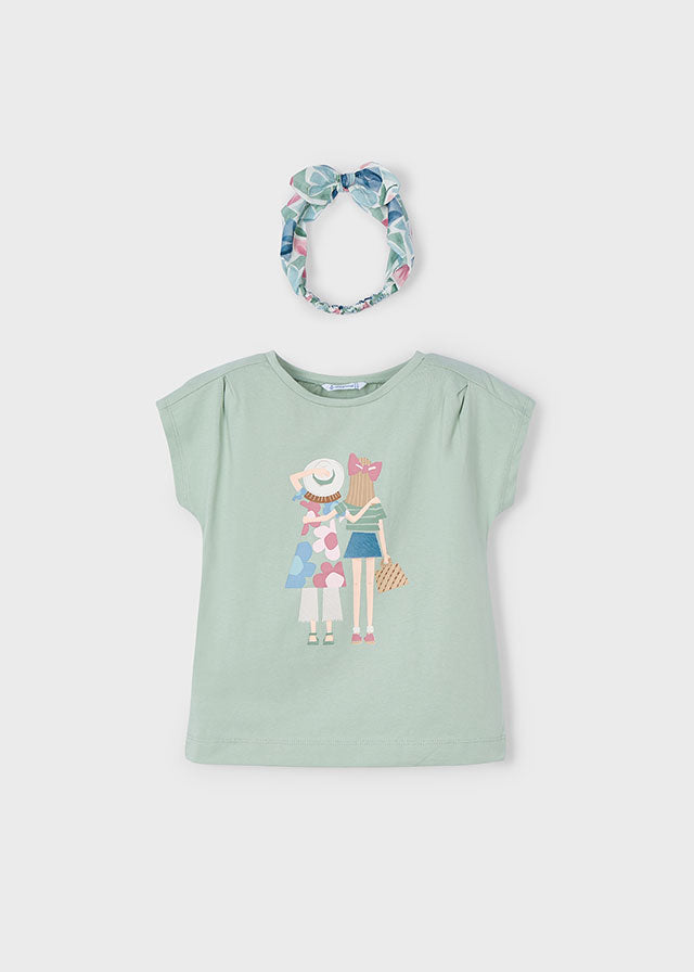 Camiseta con diadema