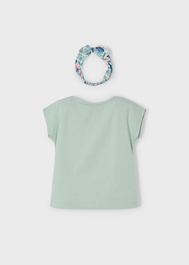Camiseta con diadema
