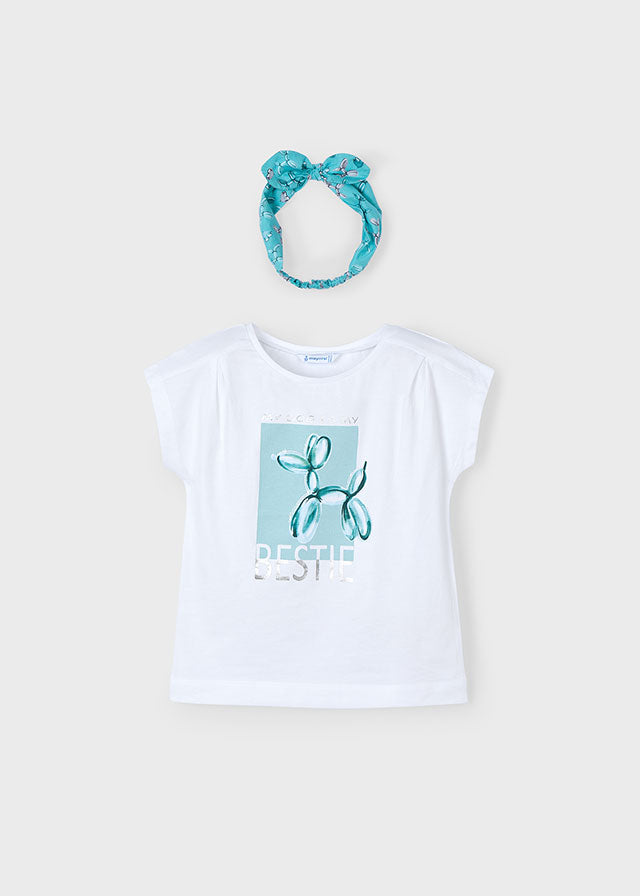 Camiseta con diadema