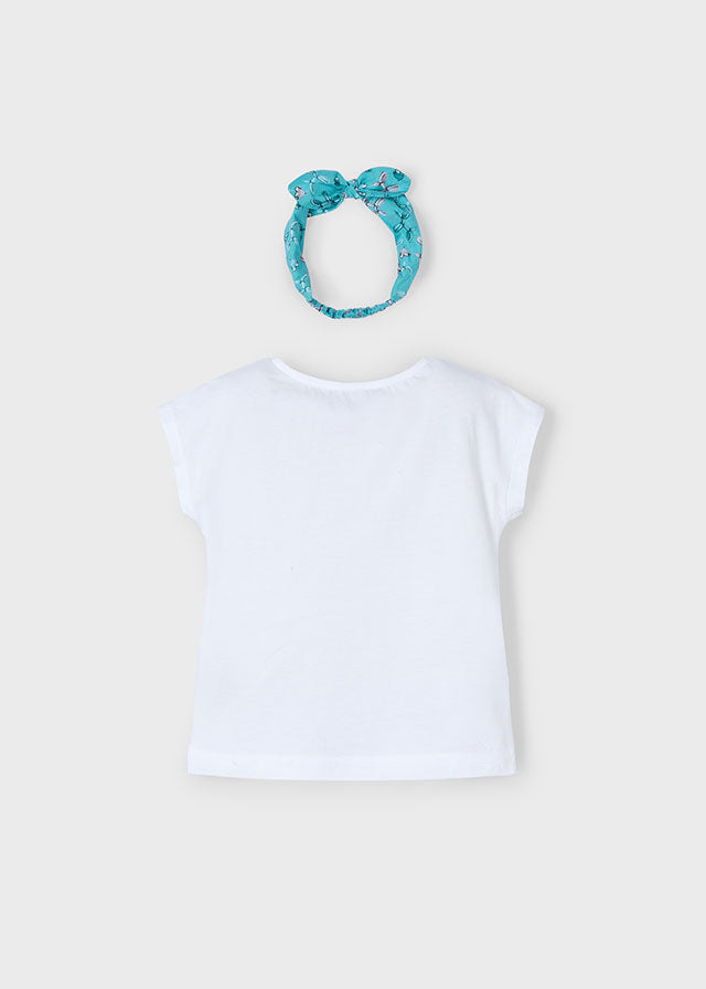 Camiseta con diadema
