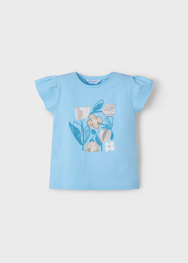 Camiseta celeste
